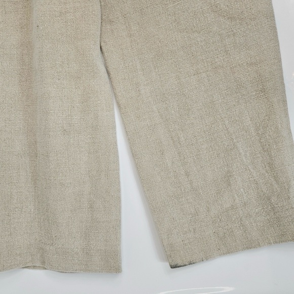 CHLOE Linen Pants Wide Leg Women’s Size S Small (T34) - Picture 11 of 13